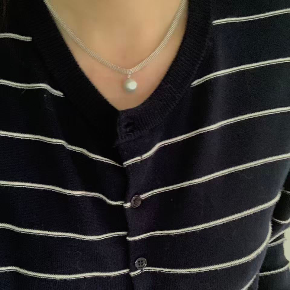 10-11mm Minimalist Australian South Sea Pearl Choker