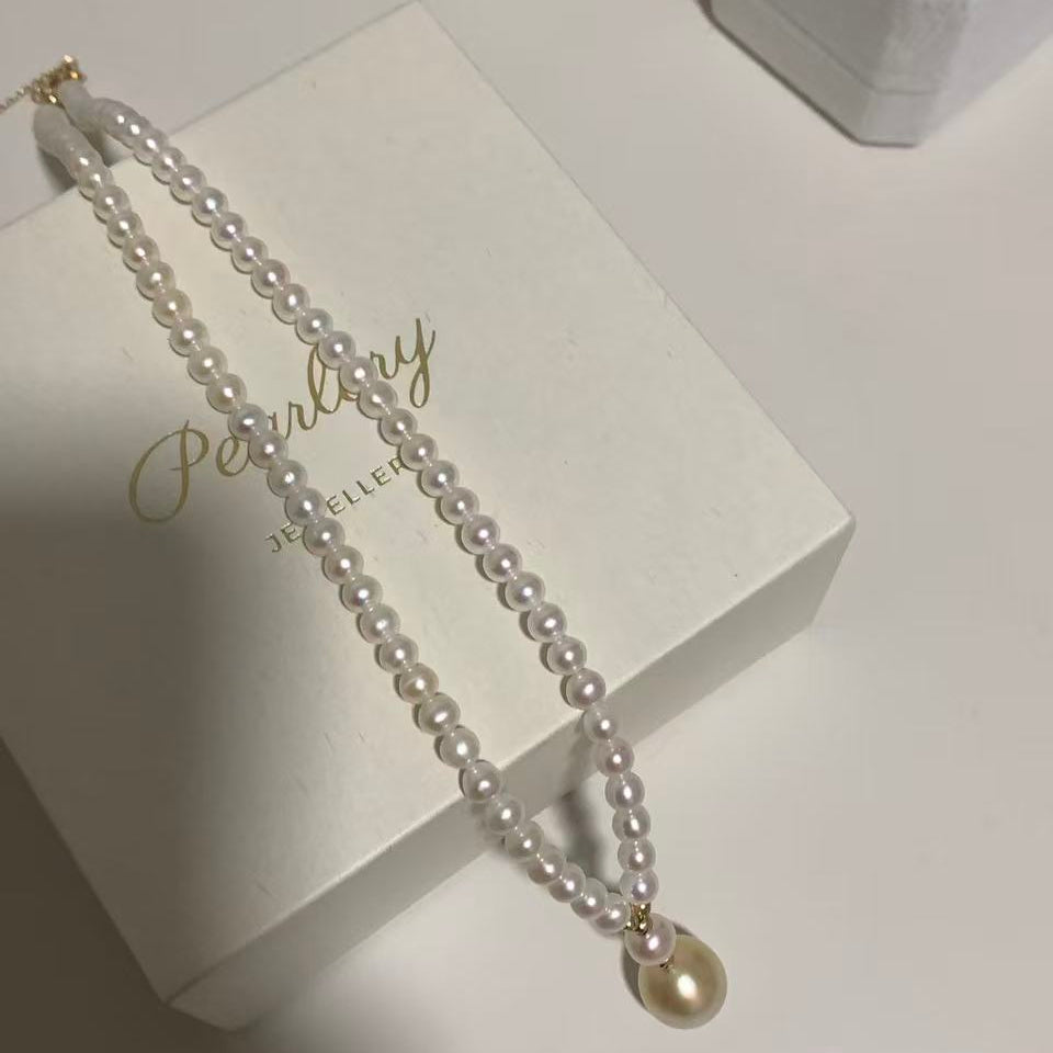 11-13mm Elegant South Sea Golden Pearl Strands