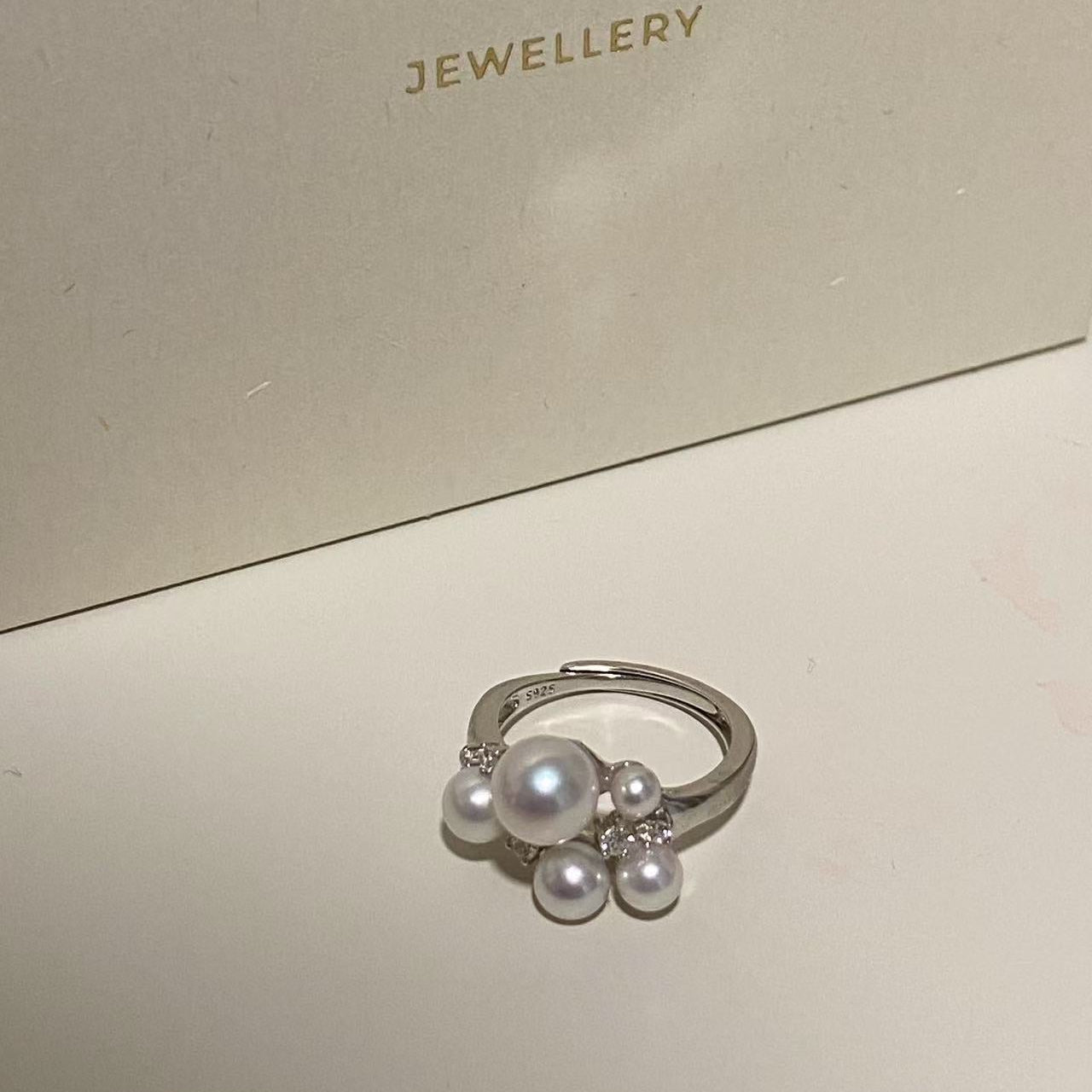 4-7mm Popcorn Aurora Freshwater Pearl Ring FRS4700