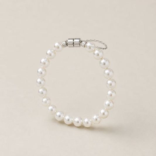 Freshwater Pearl Magnetic Clasp Bracelet