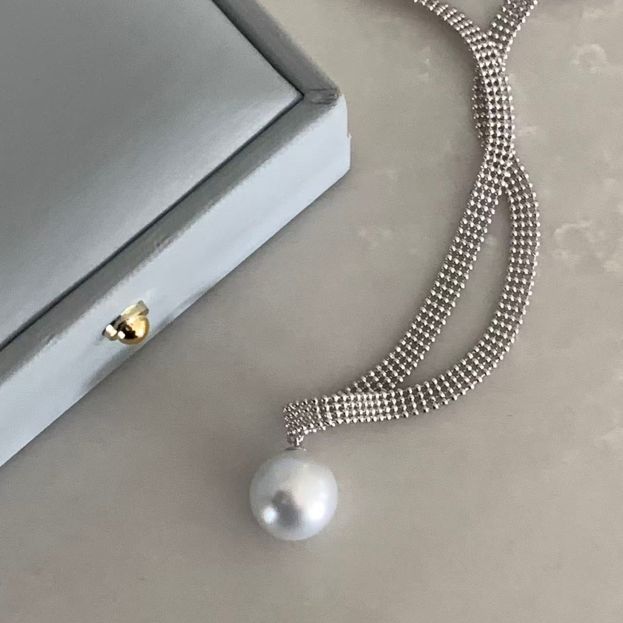 10-11mm Minimalist Australian South Sea Pearl Choker