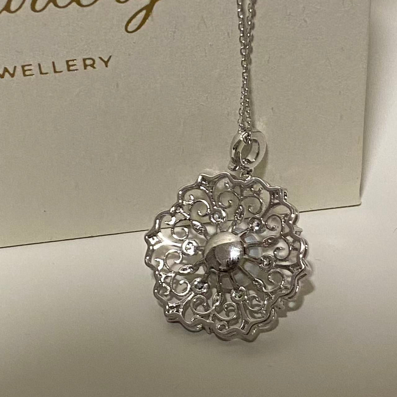 10-11mm Window Lattice Australian South Sea Pearl Necklace