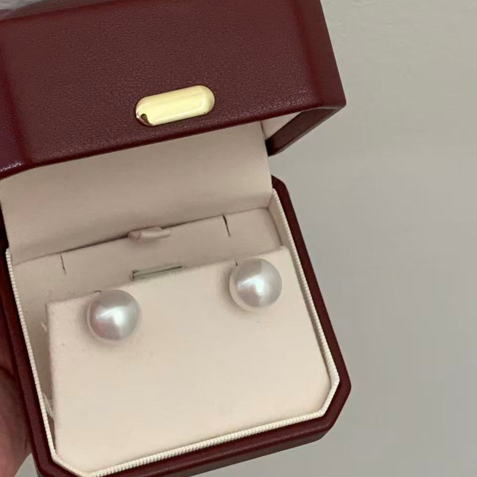 12-13mm Classic Australian South Sea Pearl Studs